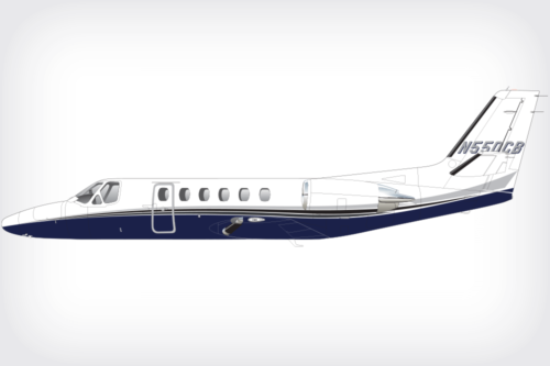Citation 550 paint design