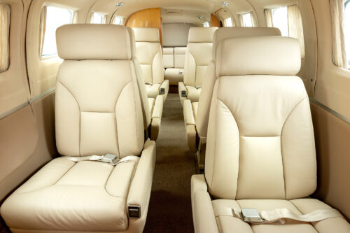 Cessna 441 Conquest interior refurbishment