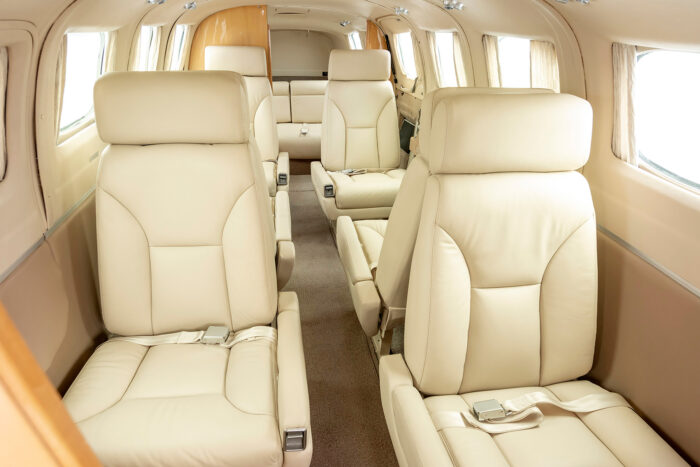 upgraded interior Cessna 441 Conquest
