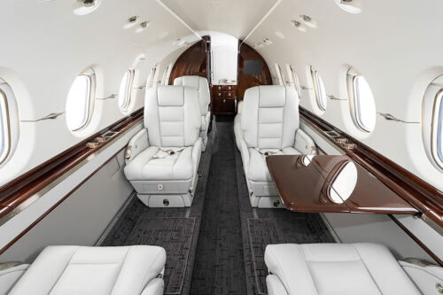 Hawker custom interior