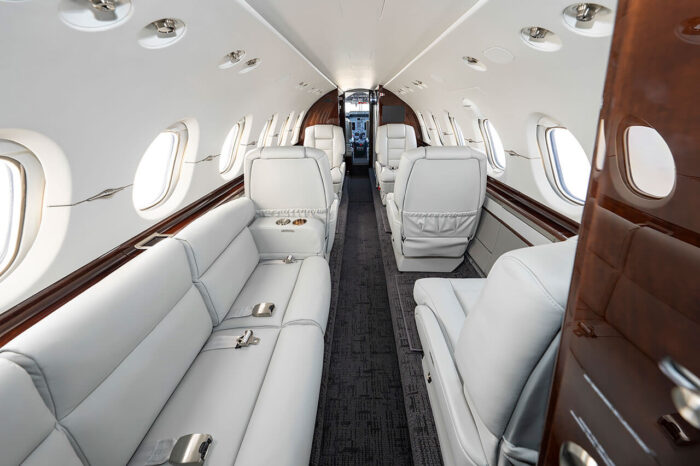 Hawker custom interior