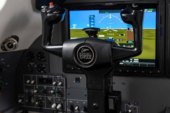 Citation Excel Eagle cockpit