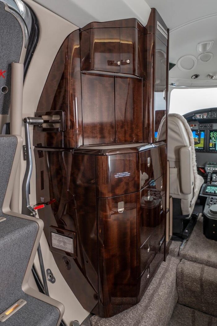 Citation Excel Eagle forward cabinet