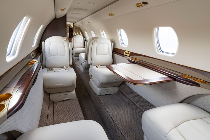 Citation Sovereign interior refurb