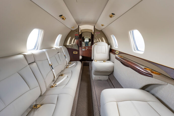 Citation Sovereign interior refurb