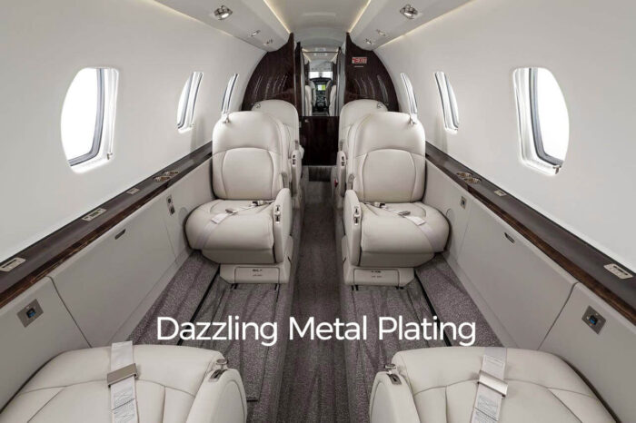 dazzling metal plating