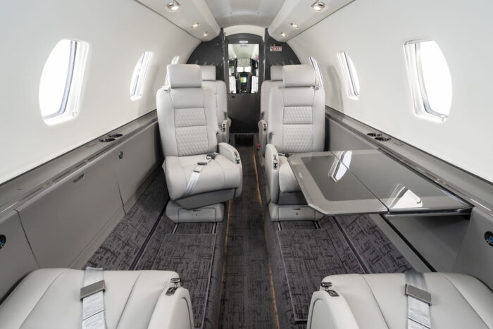Citation Excel Eagle Inside N591ma